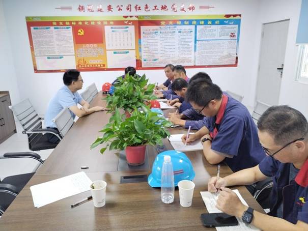 公司開展第三季度安全、環(huán)保、消防綜合檢查 