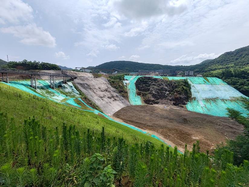 銅山、前山露天采坑復墾項目完成